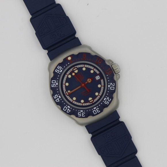 New Tag Heuer Formula 1 Womens Watch Blue Silver Red 370.508 NOS Mint WA1410 - Picture 5 of 8